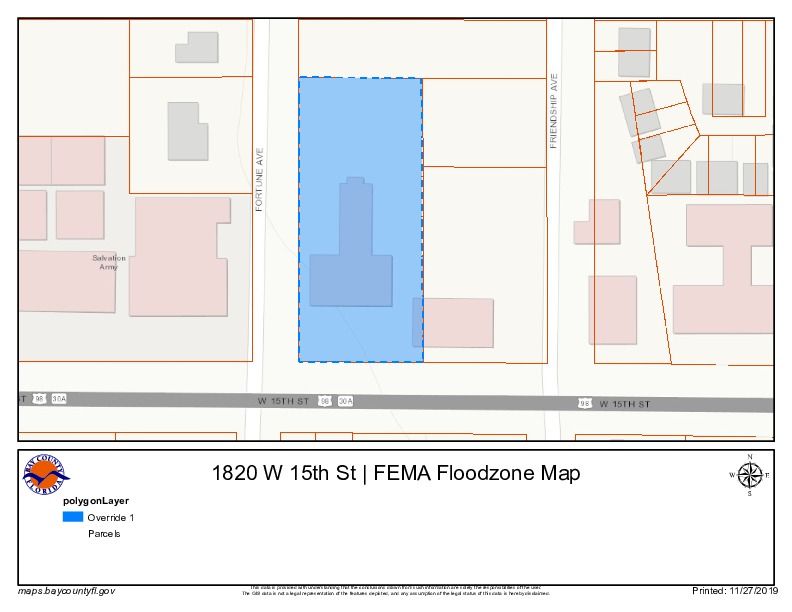 Free Standing Retail Warehouse- Highway 98: 1820 W 15th St, Panama City, FL 32401